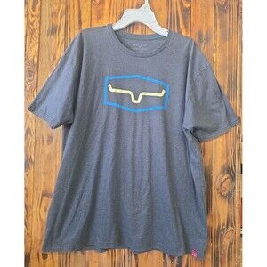 Kimes Ranch Replay Men's Tee Shirt Heather Grey, Size XLarge